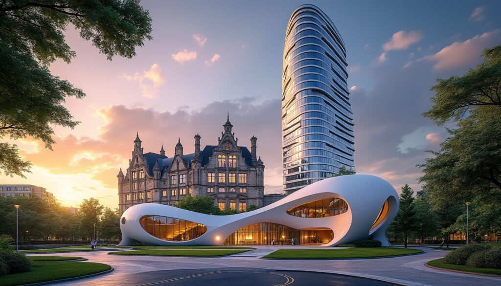 Drie bestemmingen, één uniek ontwerp: een architectonische reis