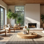 Organische decoratie woonkamer trend : Ideeën 2026