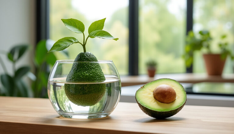 Avocadopit kweken in water : Stap voor stap