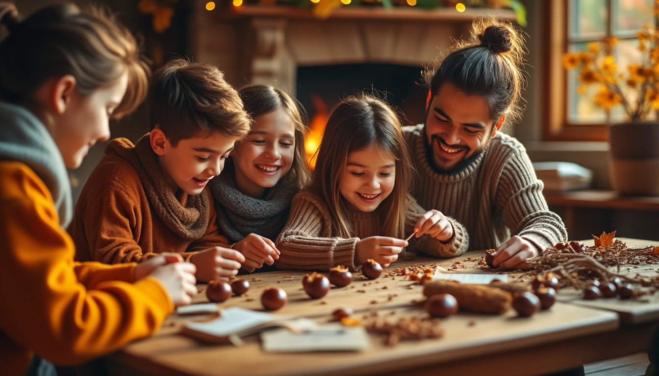 ontdek creatieve knutselideeën met kastanjes voor elke leeftijd. laat je inspireren en maak unieke herfstprojecten vol plezier en natuur.