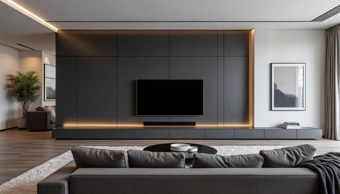 ontdek moderne tv muur decoratie ideeën en laat je inspireren om jouw woonkamer stijlvol en eigentijds in te richten.