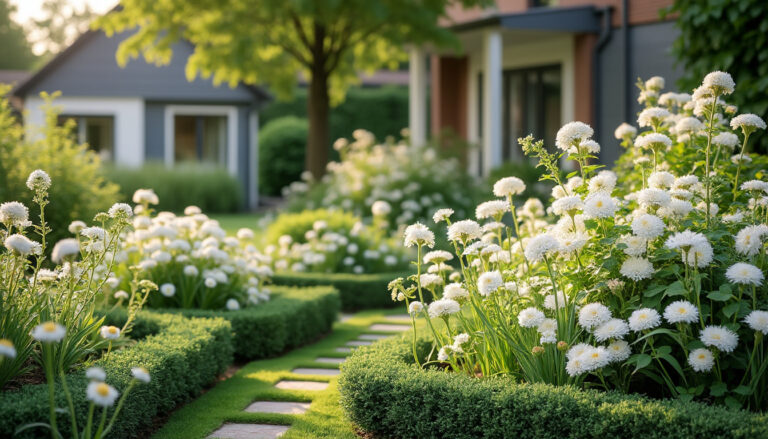 Witte bloemen namen tuin : Volledige lijst