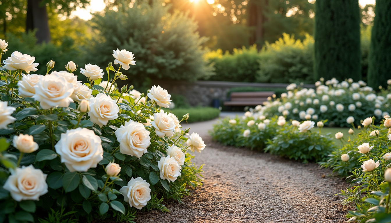 een uitgebreide gids over de verzorging van witte roos variëteiten, inclusief tips voor planten, onderhoud en het bevorderen van gezonde groei.